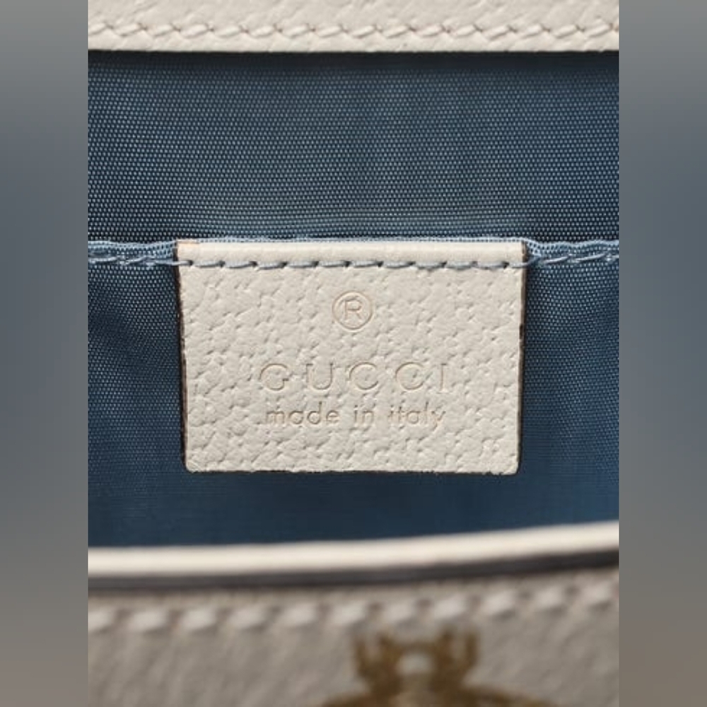 Gucci Sylvie Bee Star MiniTop Handle Bag - Picture 7 of 8